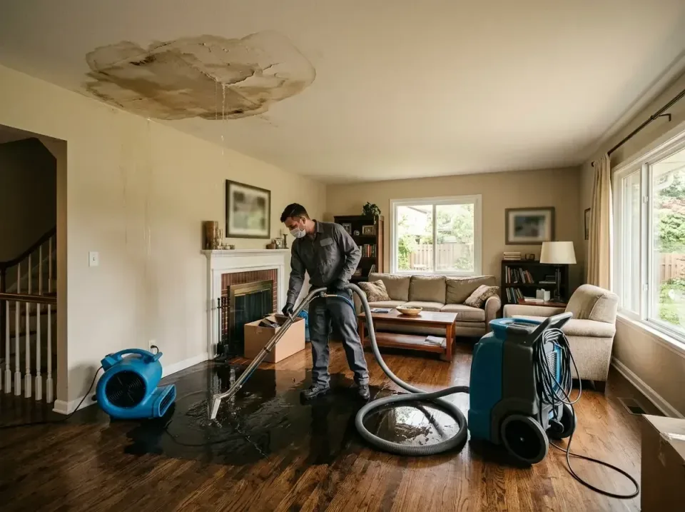 attic-pipe-burst-ceiling-drip-008 — frequently asked questions, Water Damage Restoration & Carpet Care in Palmetto, FL